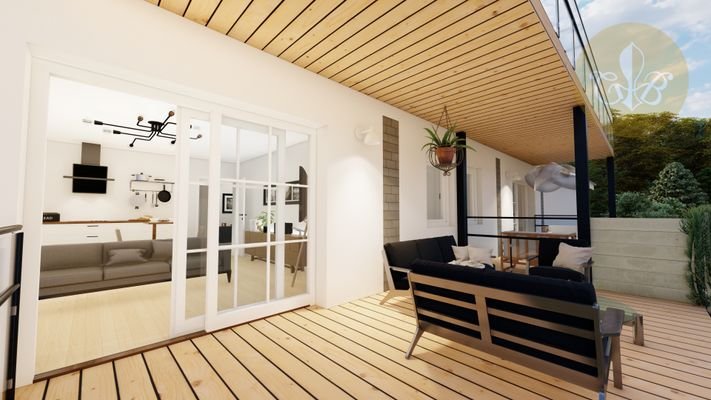 Terrassenzugang