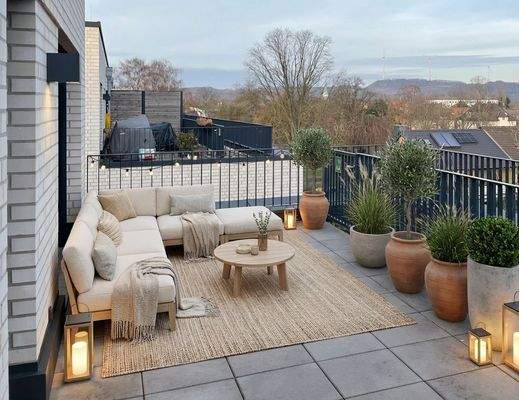 Einrichtungsbeispiel Terrasse