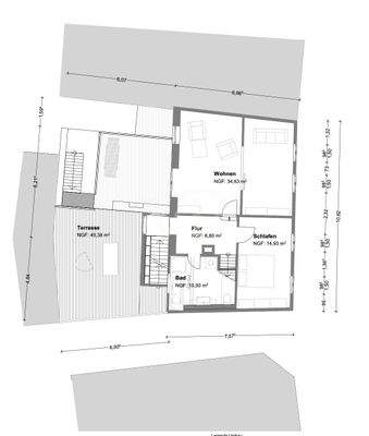 Grundriss 1. Obergeschoss 