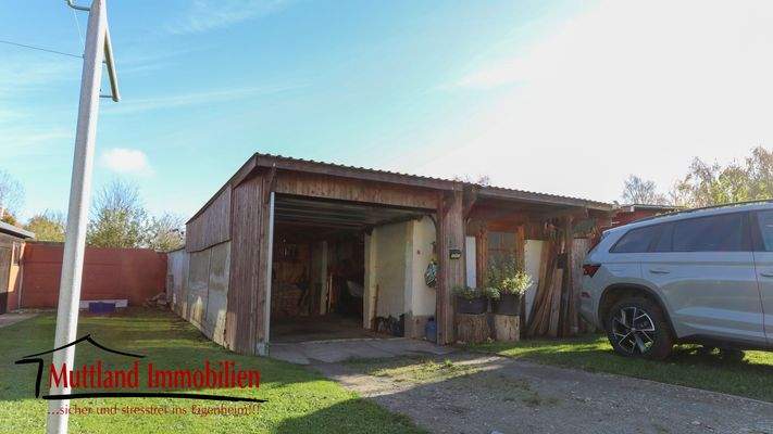 Garage und Nebengelass