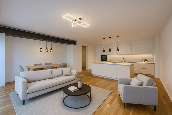 Küche, Wohnen und Essen Beispiel