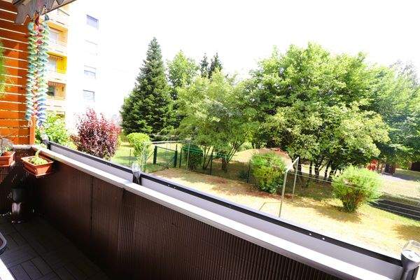 Balkon mit herrlicher Aussicht