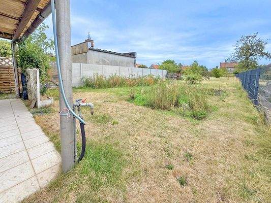 separater Gartenbereich