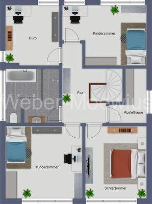 3448 Grundriss Obergeschoss