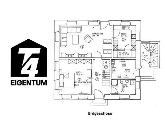 Grundriss Erdgeschoss