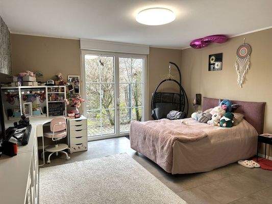 Kinderzimmer Gartenzugang