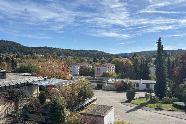 Blick vom Schlafzimmer