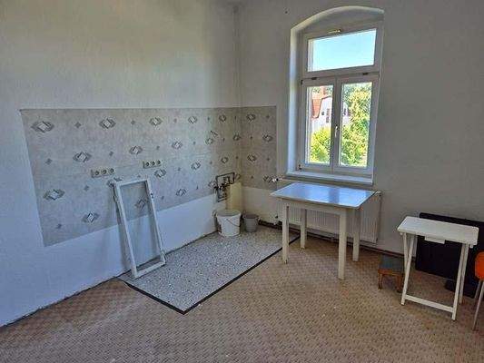 Küche-Wohnzimmer / 1. Obergeschoss rechts