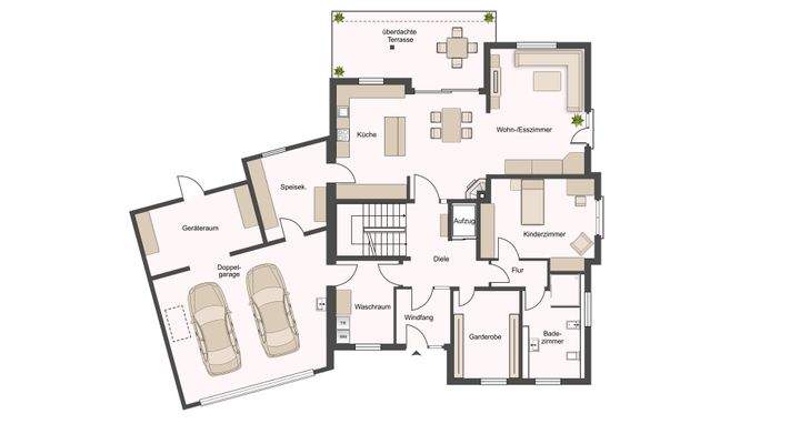 Grundriss Erdgeschoss