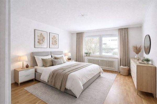 Visualisierung Schlafzimmer