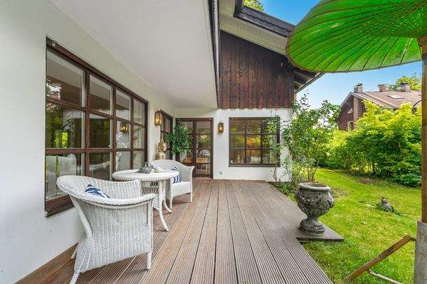 Urlaub auf der Terrasse