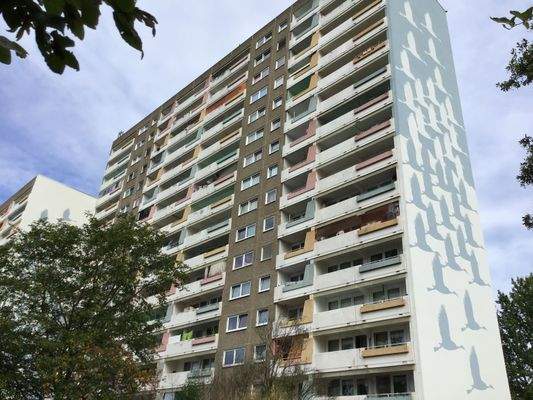 Seitliche und rückwärtige Ansict Wohngebäude