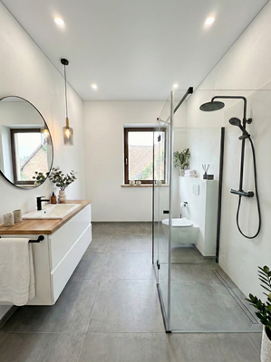 Badezimmer (KI-Visualisierung)