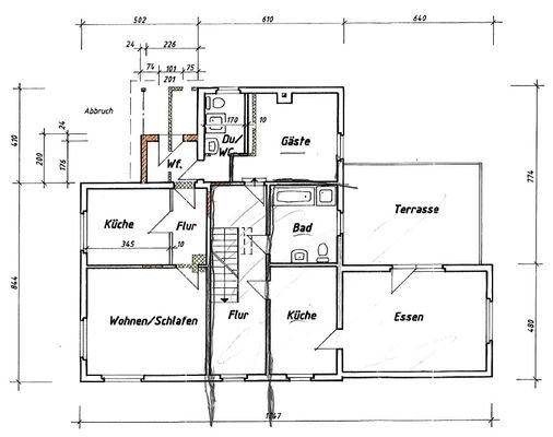 Grundriss 1. Obergeschoss