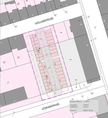 Vorplanung Garagenhof Weißenfels
