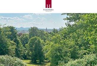 Aussicht vom Grundstück