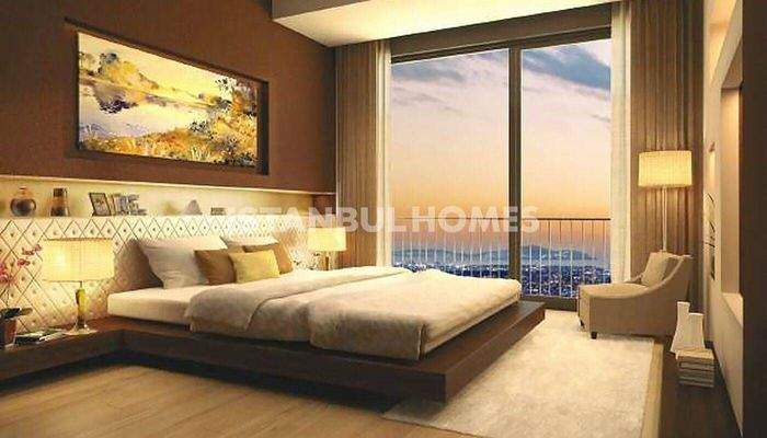 High-Class Property with Sea and City Views in Sisli
