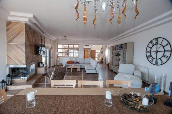 Kreta, Ammoudara bei Agios Nikolaos: Hochexklusive fünf-Schlafzimmer-Villa mit traumhafter Aussicht