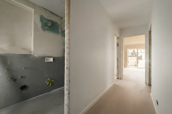 Der offene Blick in die Wohnung