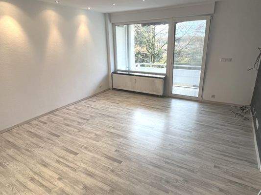 Das Wohnzimmer geräumt