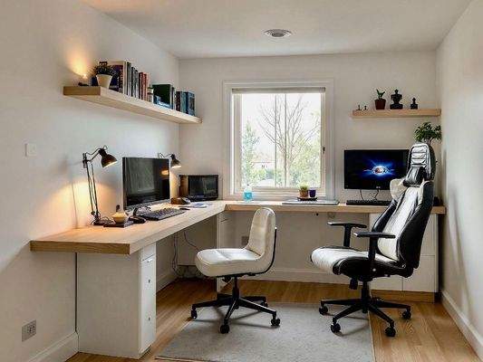 Möblierungsbeispiel Büro