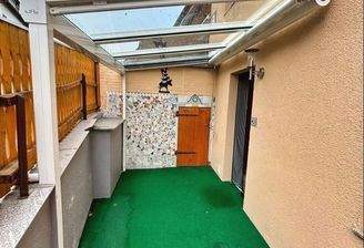 Überdachte Terrasse