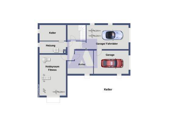 Grundriss Untergeschoss