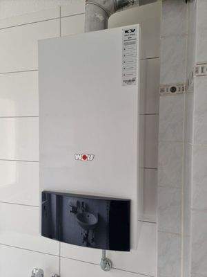 neue Gas- Zentralheizung