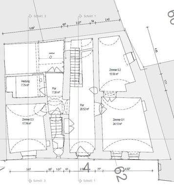 Erdgeschoss - Bestand