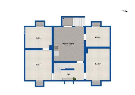 Grundriss Kellergeschoss