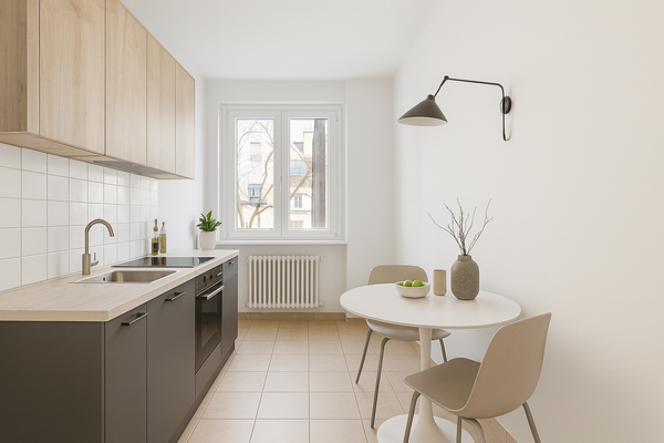 Einrichtungsbeispiel - Küchenraum