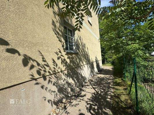 Außenansicht Giebelseite