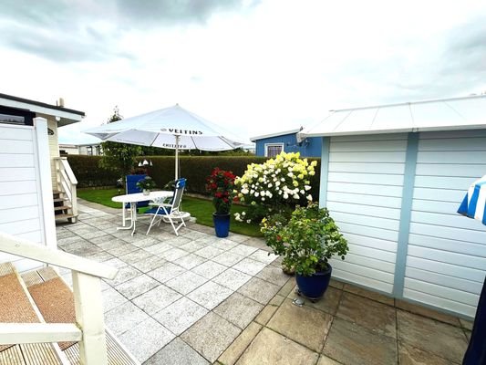 Gartenhäuschen/Terrasse