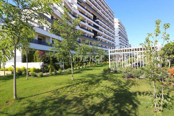 Apartments with Private Beach in a Complex in Antalya