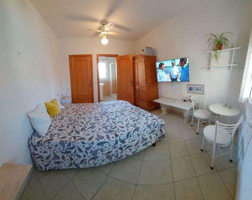 Schlafzimmer Gästeapp.