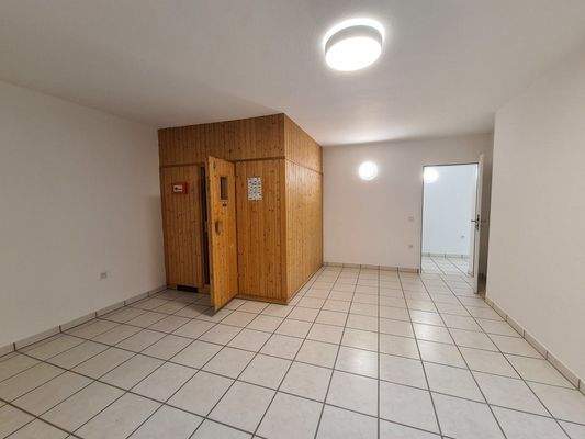 Souterrain | Raum mit Sauna