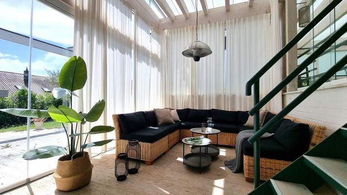 Glaselemente zum Öffnen