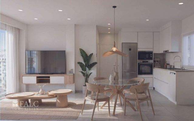 Offener Wohnbereich im Atico