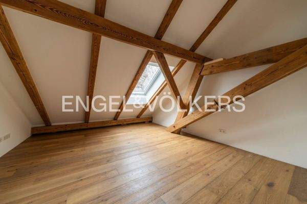 Schlafzimmer im oberen Wohnbereich