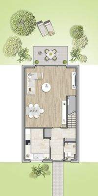 EG Grundriss V3 - VISTA-L - mit geschl. Küche