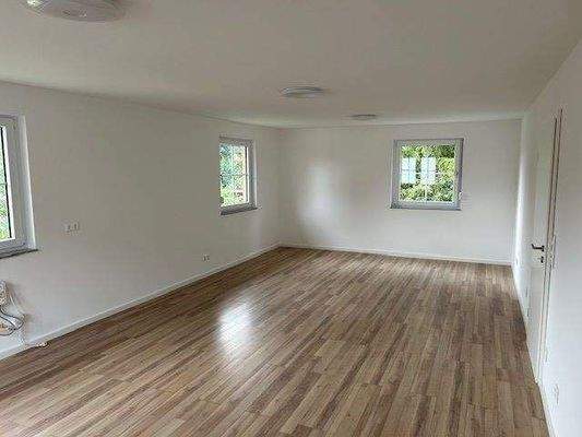 Obergeschoss: Blick zu Wohnen-und Essen