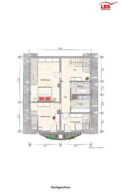Grundriss - Dachgeschoss
