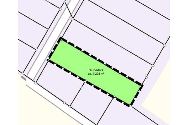 Grundstück - Skizze