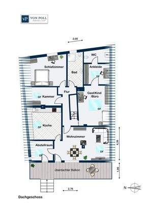 Grundriss Dachgeschoss