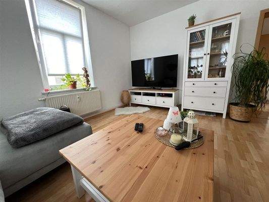 Wohnzimmer bewohnte Wohnung