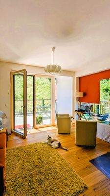 20-Penthouse Blick Dachterrasse Wohnen in Kitzbühe