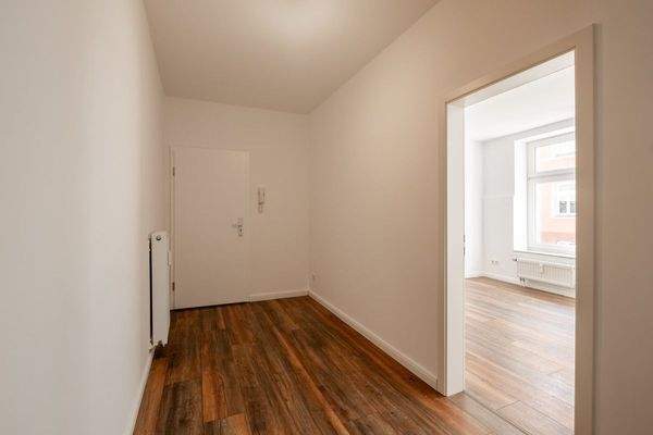 Eingang vom Treppenhaus aus