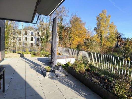 Dachterrasse Richtung Osten