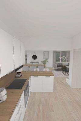 Beispiel Küche/Wohnbereich 
