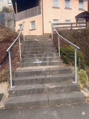 Treppen zum Haus